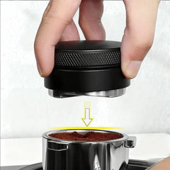 Coffee Distributor Espresso Distribution Tool/Leveler 3 Angled Slopes Adjustable Palm Tamper Fits 51/53/58mm Portafilter