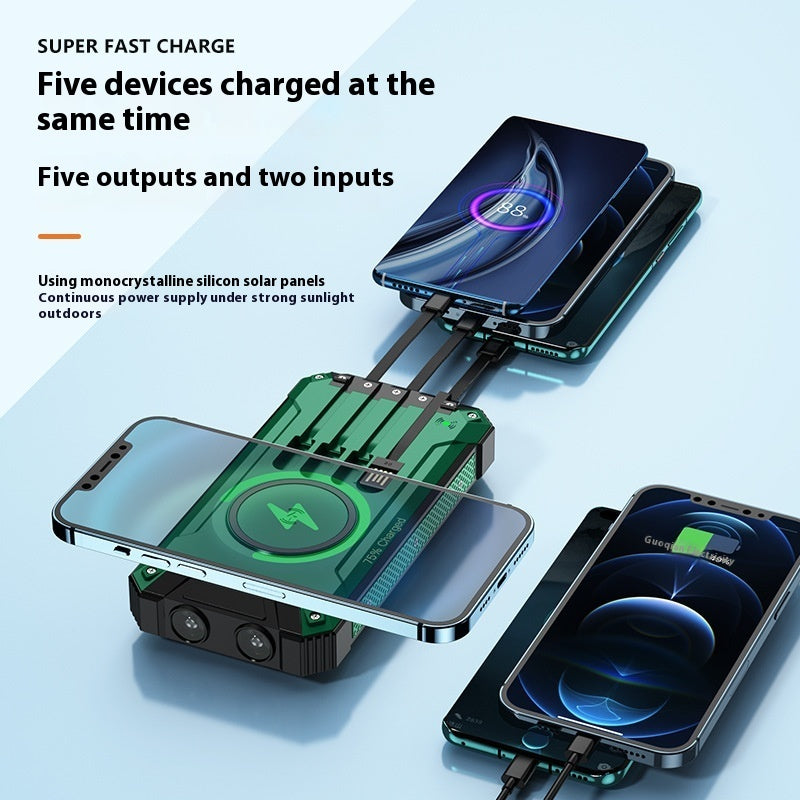 SolarCharge Wireless Power Source