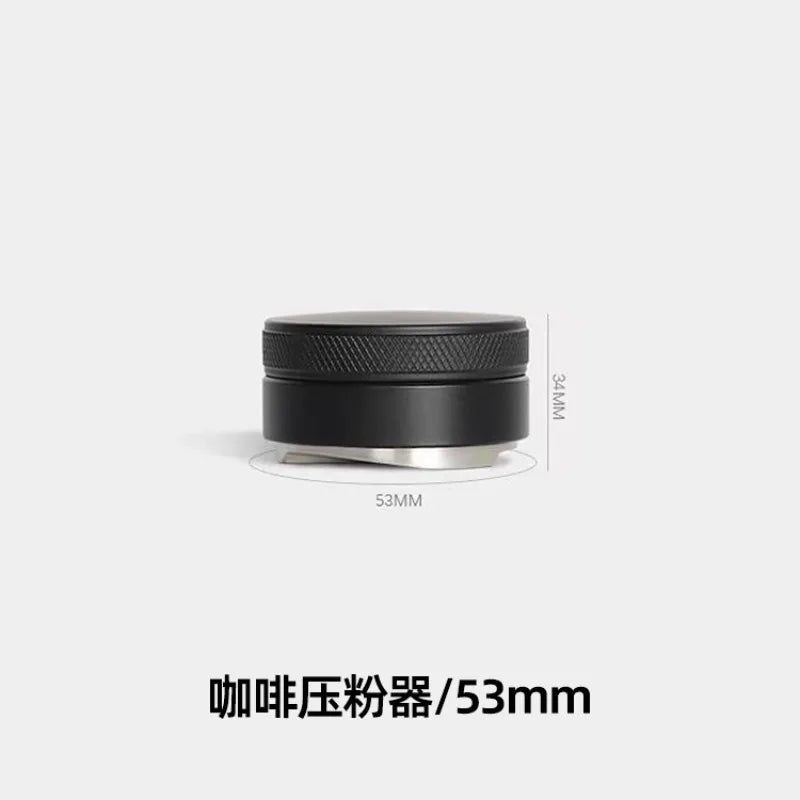 Coffee Distributor Espresso Distribution Tool/Leveler 3 Angled Slopes Adjustable Palm Tamper Fits 51/53/58mm Portafilter