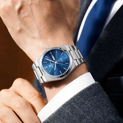 PAAZOMU Brand Luxury Men's Watch High Quality Students Watches Men Boys Fashion Stainless Steel Date Quartz Watch Reloj Hombre